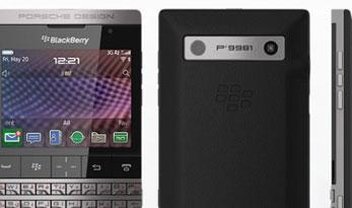 BlackBerry com design da Porsche custa mais de 4 mil reais