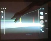 Já imaginou combinar o Galaxy Nexus, um projetor e o Kinect?