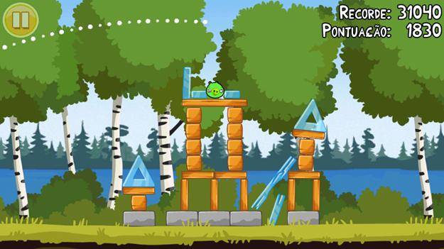 Angry Birds é um dos jogos que já vem instalado no N9