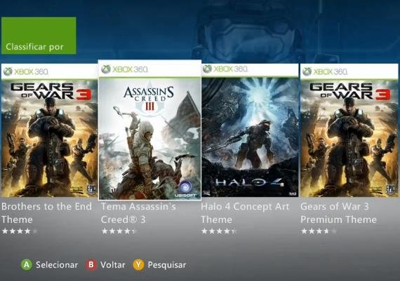 Como fazer download de temas para Xbox 360 grátis ou pagos