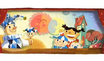 Doodle do Google comemora Dia das Crianças