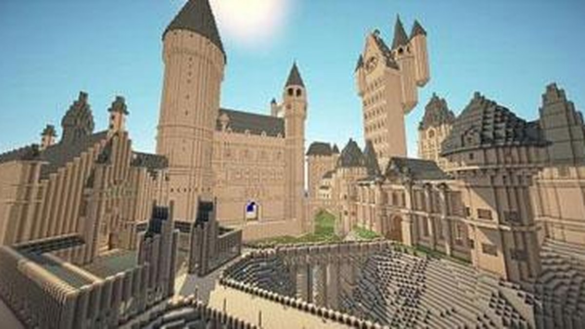 Castelo de Hogwarts é recriado por fã no jogo Minecraft após 7 anos de  trabalho 