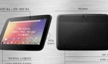 Nexus 10 com 64 GB pode ser lançado no futuro