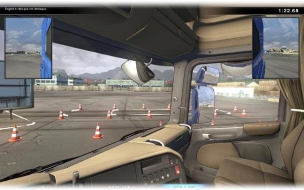 Euro Truck Simulator 2 - Levando Carros para Corrida de F1(Volante
