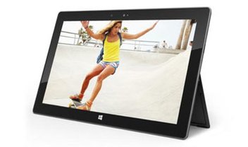 Tablet Microsoft Surface ganha do Galaxy Tab 10 em testes de telas