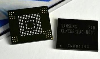 Samsung lança novos chips de memória