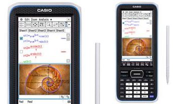 Nova calculadora da Casio tem tela colorida e sensível a toque