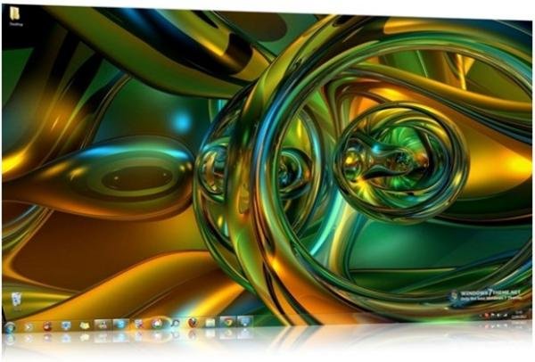 Cores e vida à Área de trabalho