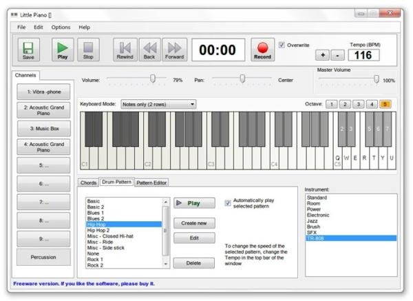 Piano Virtual Para PC - PCAno 