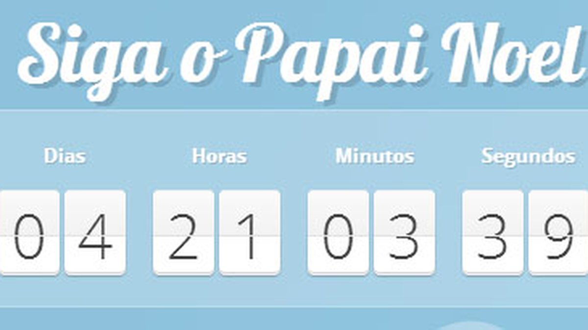 Onde está o Papai Noel? Veja com este rastreador do Google