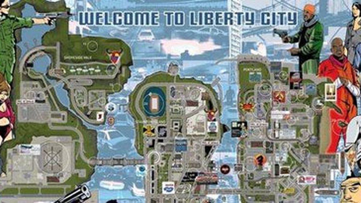 Rockstar disponibiliza os mapas completos de GTA 3, Vice City e