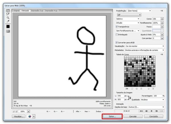 Criando Gif's animados com o Photoshop CS5