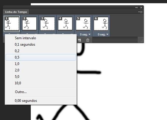 Como criar gif animado no Photoshop CS6 