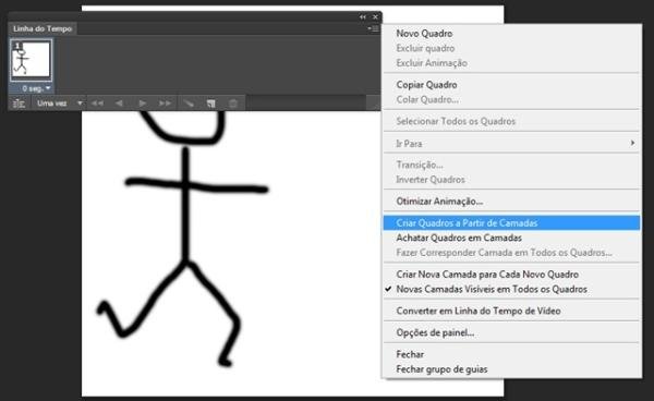 Como criar gif animado no Photoshop CS6 