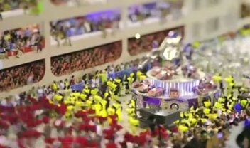 Vídeo incrível mostra Rio de Janeiro em versão miniaturizada