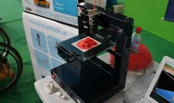 Campus Party recebe primeira impressora 3D fabricada no Brasil