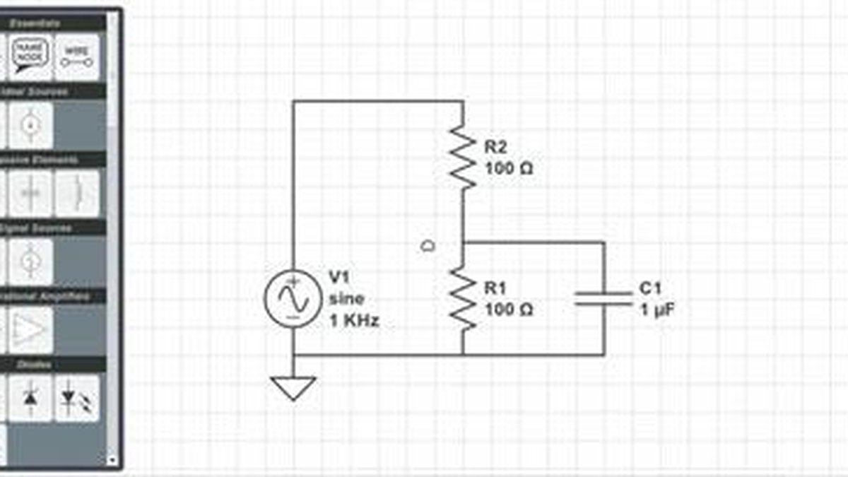 Programa de desenhar circuitos elétricos online