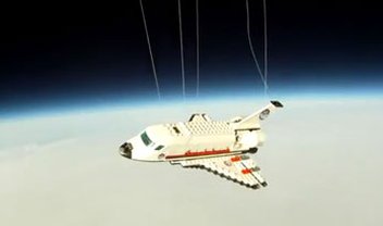 LEGO Space Shuttle: última missão a 35 mil metros de altitude