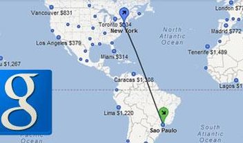 Google Flight agora trabalha com voos internacionais