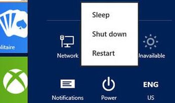 Como criar um tile para desligar e reiniciar o Windows 8 [vídeo]