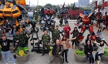 Malucos por Transformers criam parque temático na China