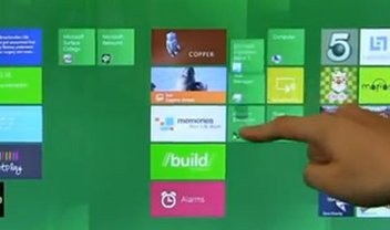 Microsoft mostra por que as telas de toque do Windows 8 serão as melhores