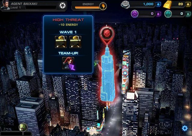 Marvel: Avengers Alliance.