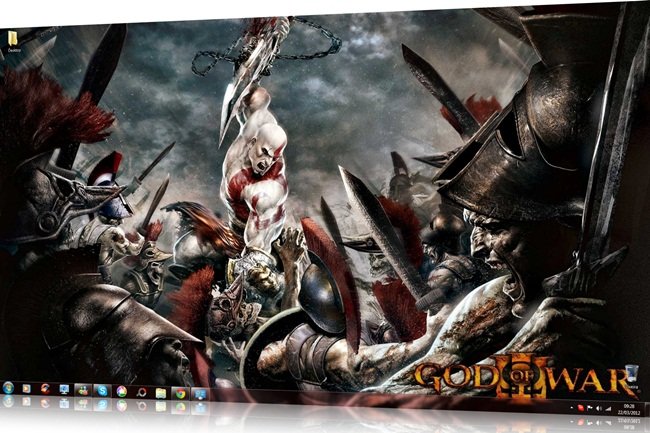 God of War Windows 7 Theme.