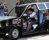 Garoto de 19 anos cria carro movido por energia solar