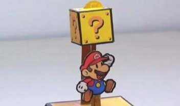 Vídeo mostra como fazer um automata de papel do Mario