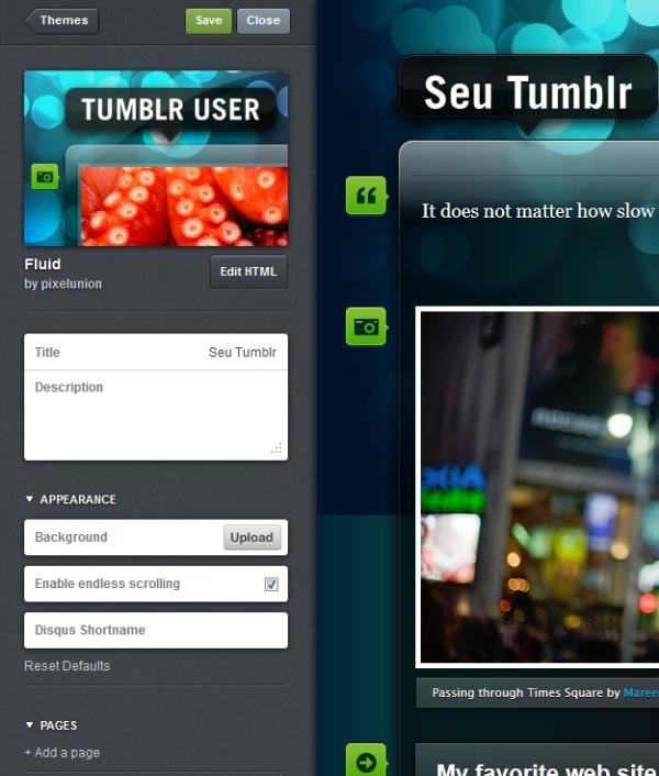 Tumblr, themes, tutoriais HTML, CSS  TumbleTricks — Adicionando tradução  automática ao seu Tumblr