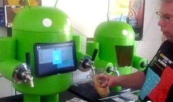 Conheça o Android que serve cerveja