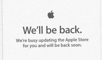 Apple Store sai do ar, indicando a proximidade de novidades