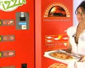 Esqueça o salgadinho: máquina de vender pizza chega aos EUA [vídeo]