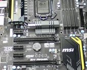 Confira o visual da placa-mãe Big Bang Z77-MPower da MSI