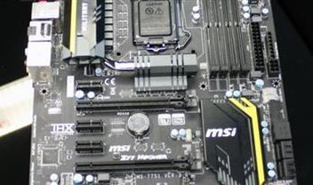 Confira o visual da placa-mãe Big Bang Z77-MPower da MSI