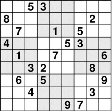 Sudoku X - Difícil 