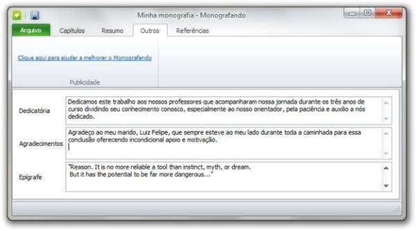 Adicionando os elementos extras