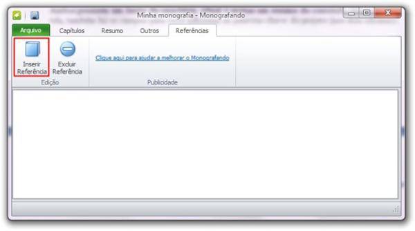 Inserindo referência