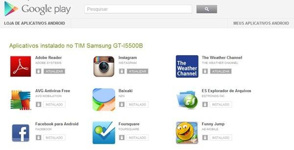 Android: como atualizar e desinstalar apps pelo site da Google Play -  TecMundo