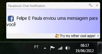 Notificação recebida