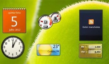 Windows 8 não vai ter suporte aos gadgets para Desktop