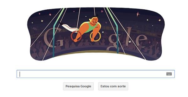 Doodle do Google homenageia a Olimpíada com jogo de esportes