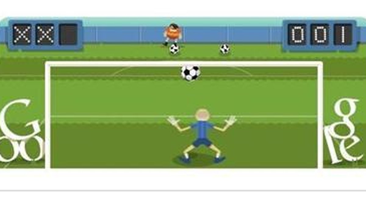 Futebol é tema de Doodle interativo em homenagem às Olimpíadas de Londres