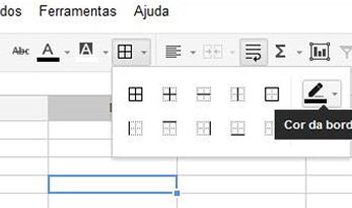 Planilhas do Google Docs agora têm bordas serrilhadas e coloridas