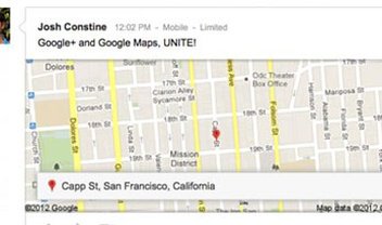 Google+ ganha maior integração com Google Maps e mostra detalhadamente sua localização atual