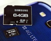 Samsung traz cartões UHS-I SD e microSD de 64 GB para a IFA 2012