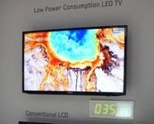 Samsung exibe televisores LED com consumo reduzido