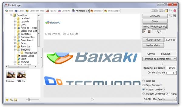 Como fazer “Gif Animado” com fotos no PhotoScape