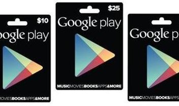 Google Play agora conta com sistema de cartões de presente